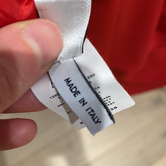 MOSCHINO CHEAP AND CHIC red dress s 10 - Picture 11 of 13